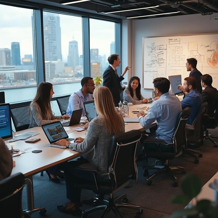 Professional workspace